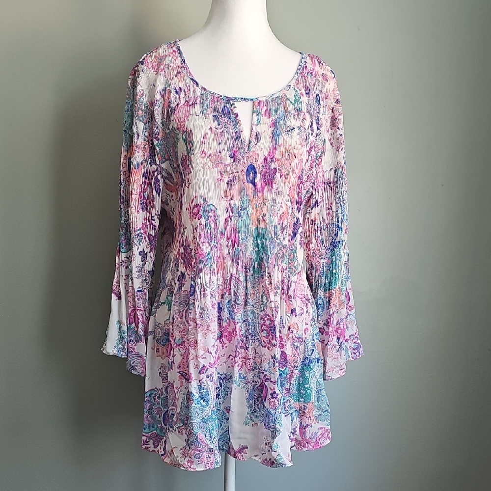 Elegant Floral Women's Tunic